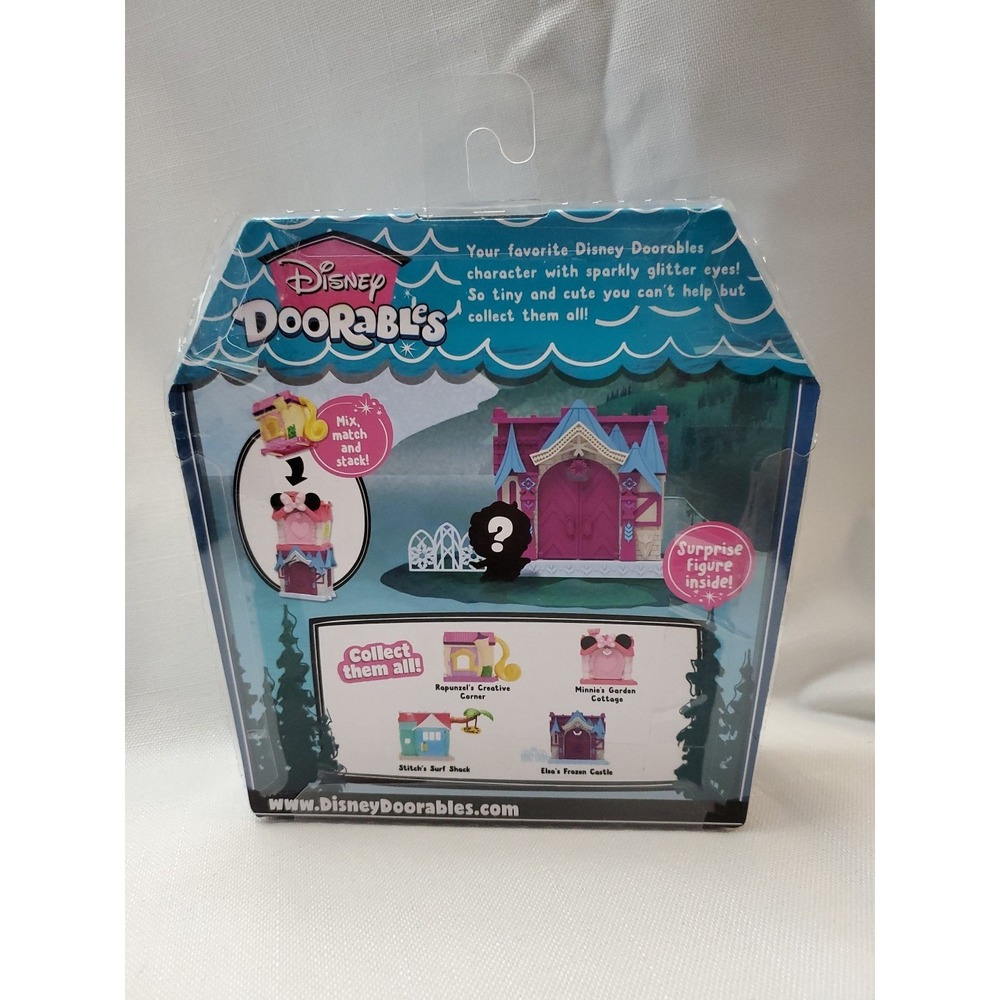Disney Doorables ⭐ Elsa's Frozen Castle ⭐W/ Exclusive Elsa & Surprise Figure New - Picture 2 of 4